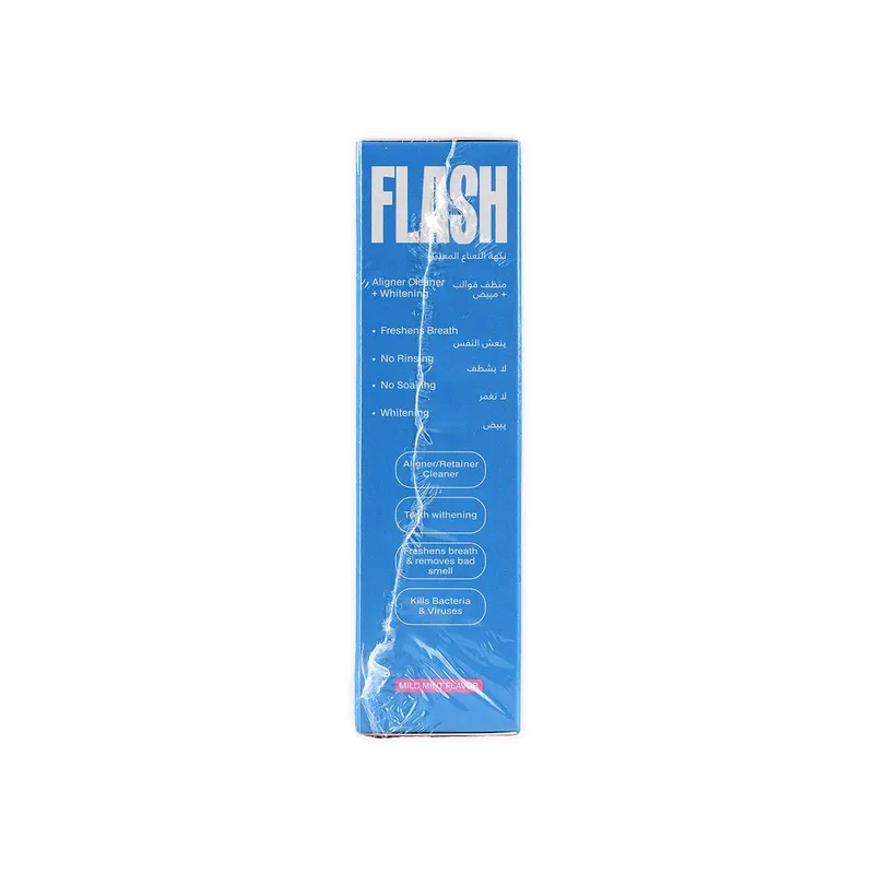 Flash Aligner Cleaner & Whitening Foam 50ml