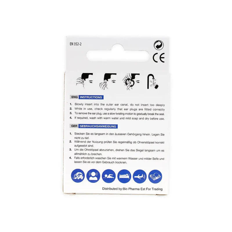 Be-Quiet Silicone Ear Plug 1 Pair