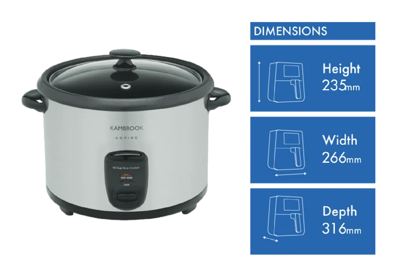 Kambrook 10 Cup Rice Cooker