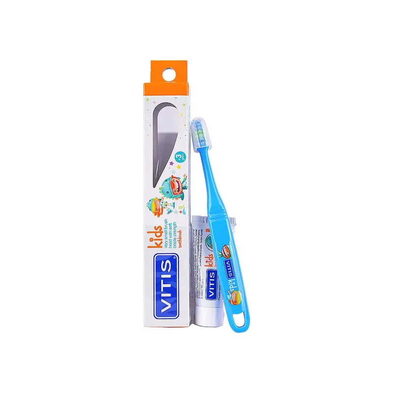 Vitis Kids Toothbrush + Dental Gel 8Ml