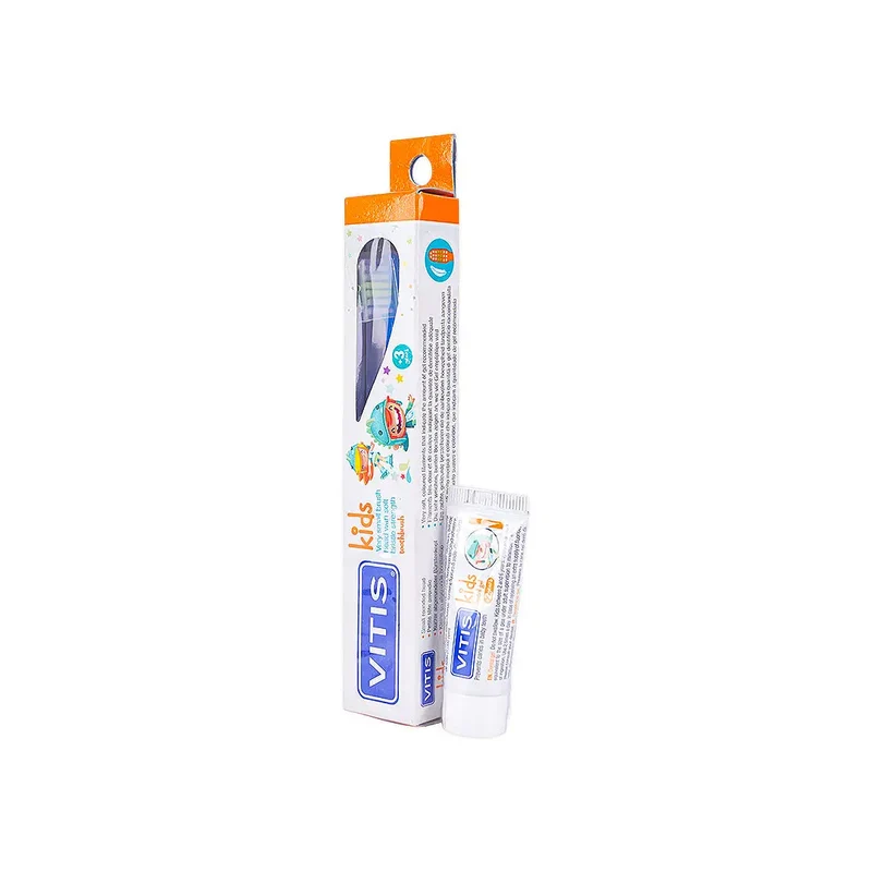Vitis Kids Toothbrush + Dental Gel 8Ml