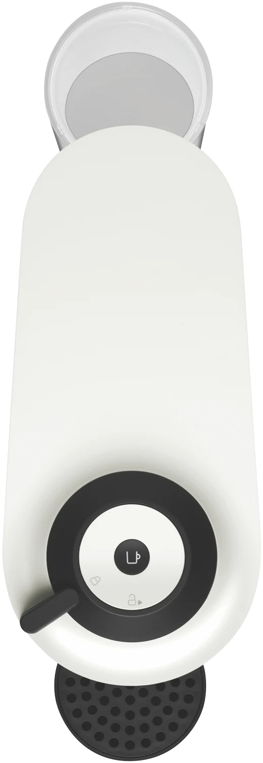 Nespresso Vertuo Pop Capsule Coffee Machine Bundle White