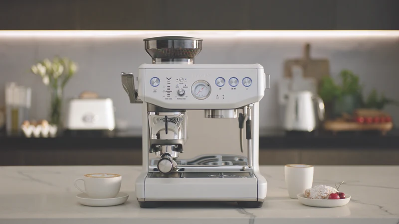 Breville the Barista Express Impress Sea Salt