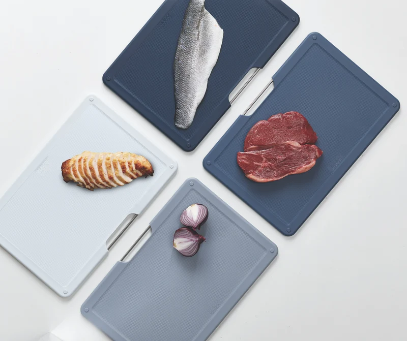 Joseph Joseph Folio 4-piece Regular Chopping Board Set - Graphite