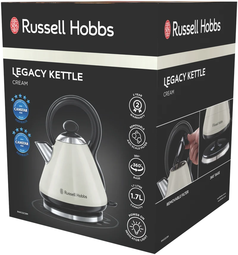 Russell Hobbs Legacy Kettle Cream
