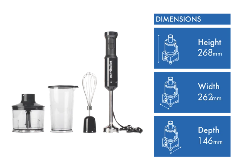 NUTRIBULLET Immersion Blender Deluxe Set