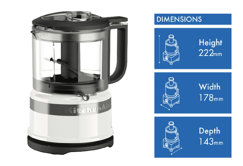 KitchenAid Mini 3.5 Cup Chopper White