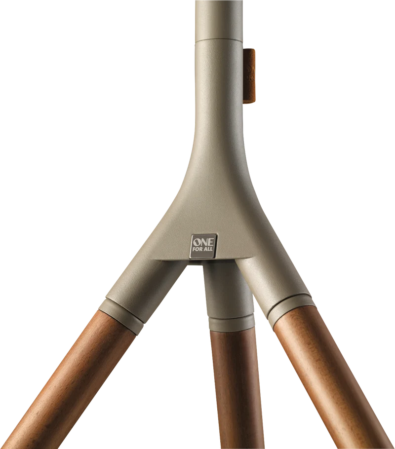 One For All Designer TV & Soundbar Stand - Walnut
