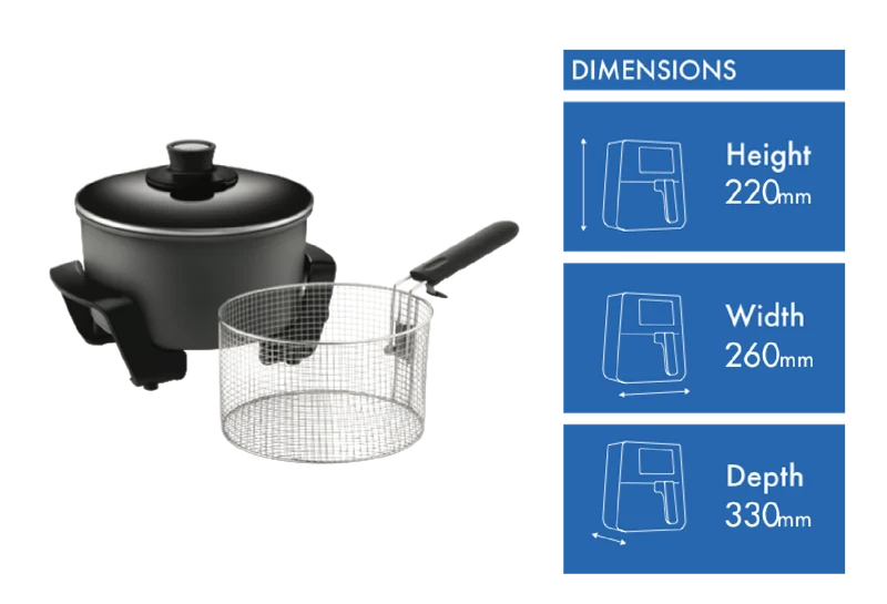Sunbeam 5L Multicooker Deep Fryer