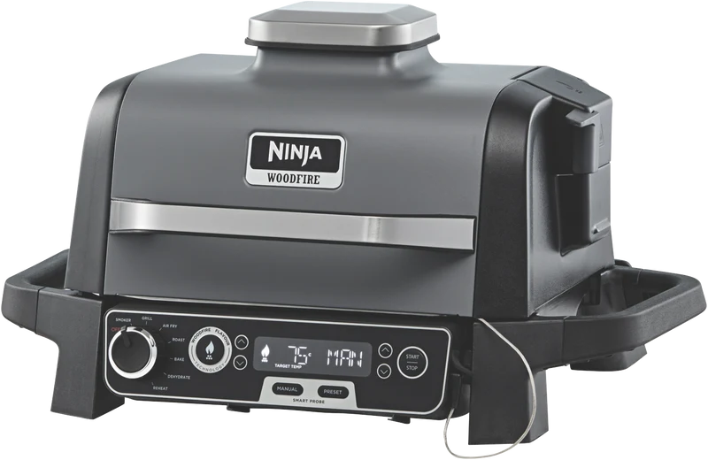 Ninja Woodfire Electric BBQ Grill and Smoker With Smart Probe