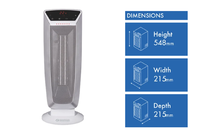 Olimpia Splendid 2200W Caldostile Ceramic Heater