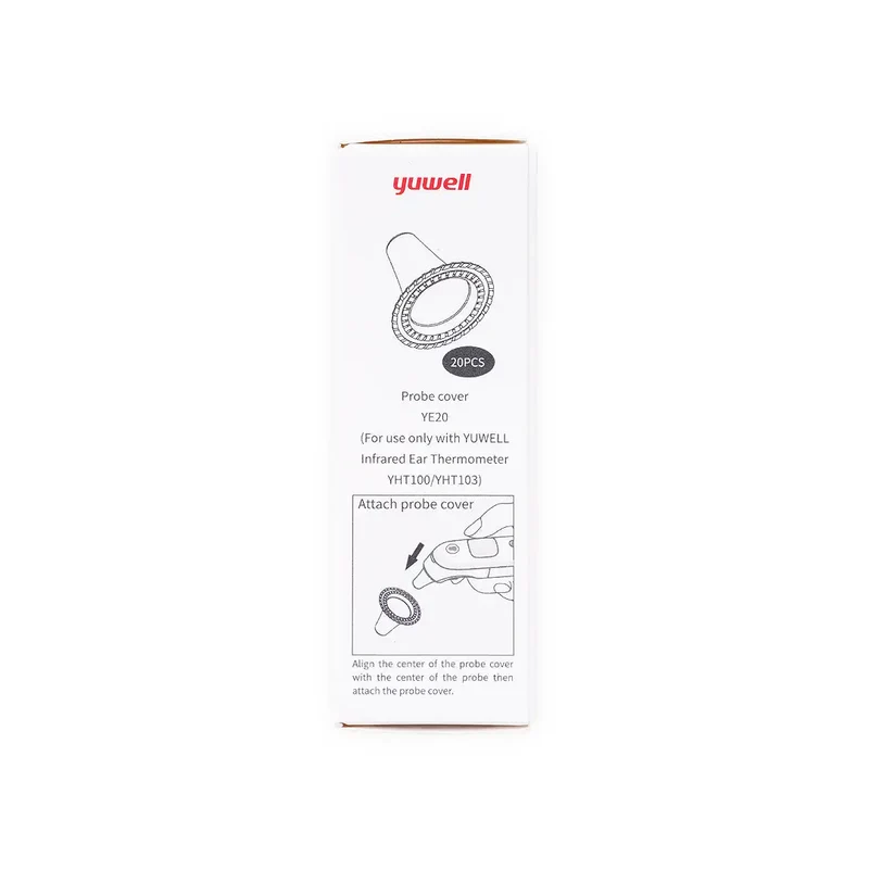 Yuwell Ear Thermometer Cover Caps 20pcs-YE20