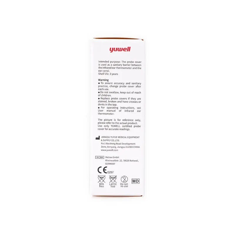 Yuwell Ear Thermometer Cover Caps 20pcs-YE20