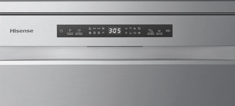 Hisense 60cm Freestanding Dishwasher Stainless Steel