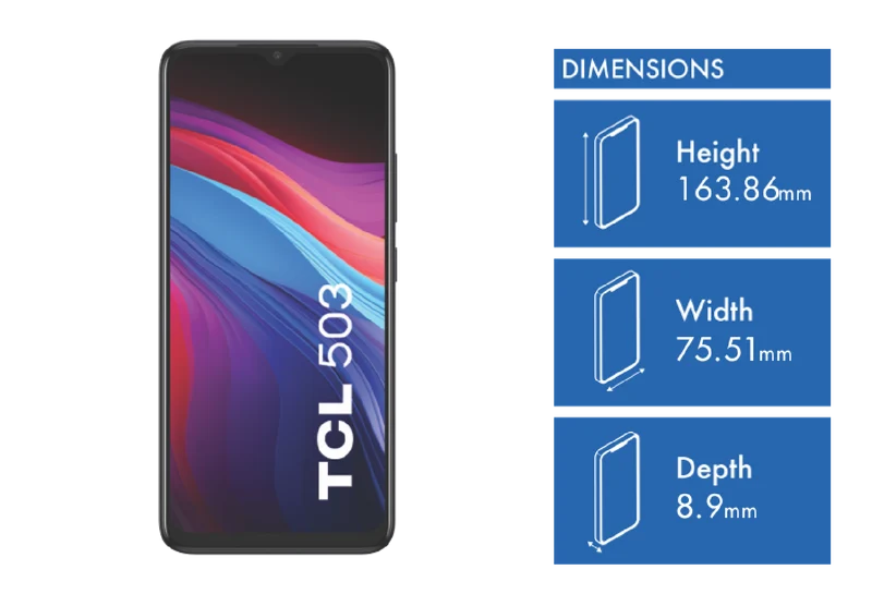 TCL 503 4G 64GB Space Gray