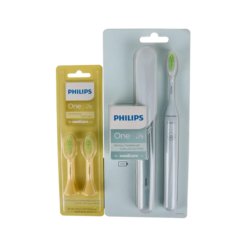 Philips Sonicare + Brush Heads Mint Blue Set
