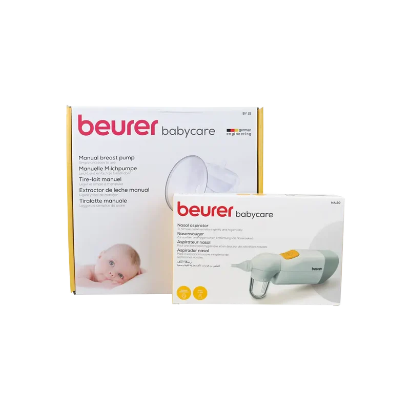 Beurer Babycare Manual Breast Pump + Nasal Aspirator-Set