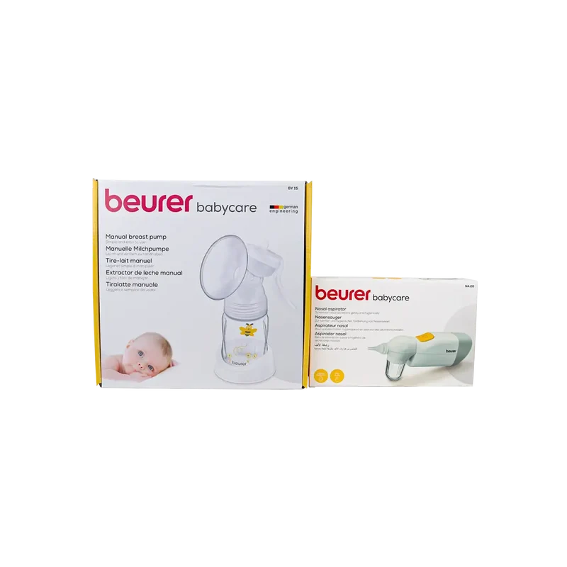 Beurer Babycare Manual Breast Pump + Nasal Aspirator-Set