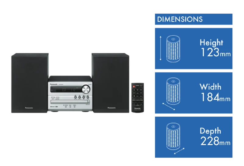 Panasonic Micro Hi-Fi System 20W