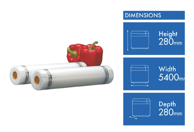 FoodSaver Food Saver Vacuum Bag Roll 2 Pack 28cm