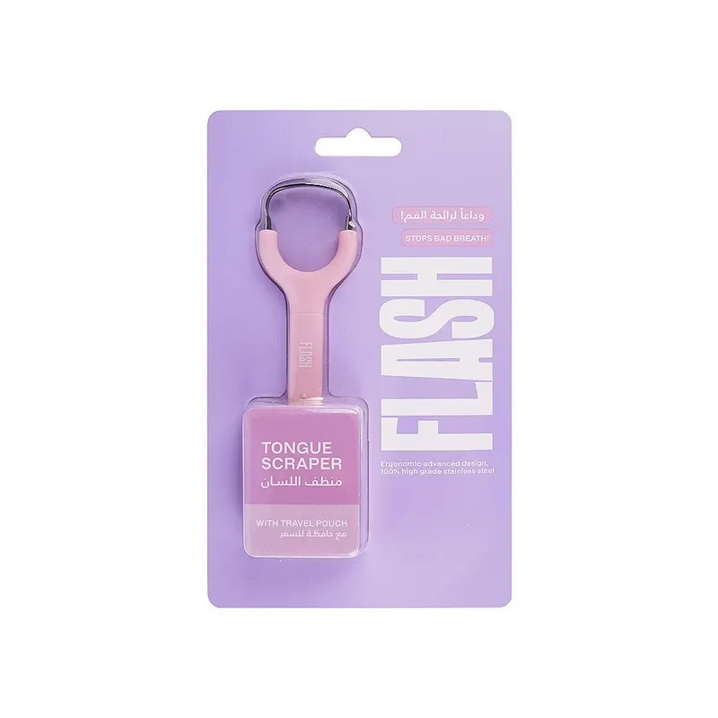 Flash Tongue Scraper Pink