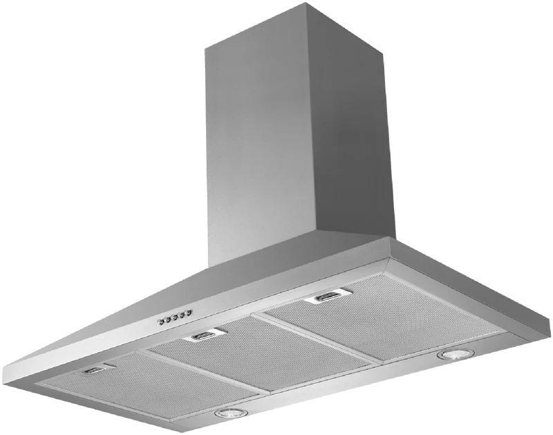 Schweigen 90cm Non-Silent Wallmount Rangehood, Stainless Steel