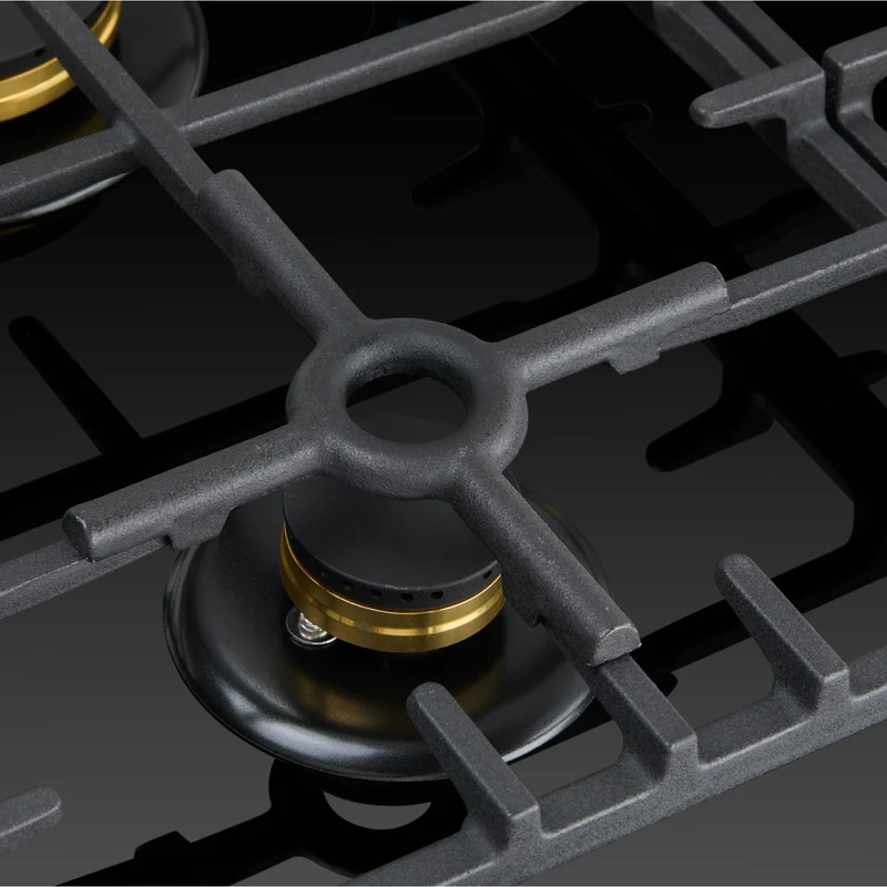 Omega 90cm Gas on Glass Cooktop