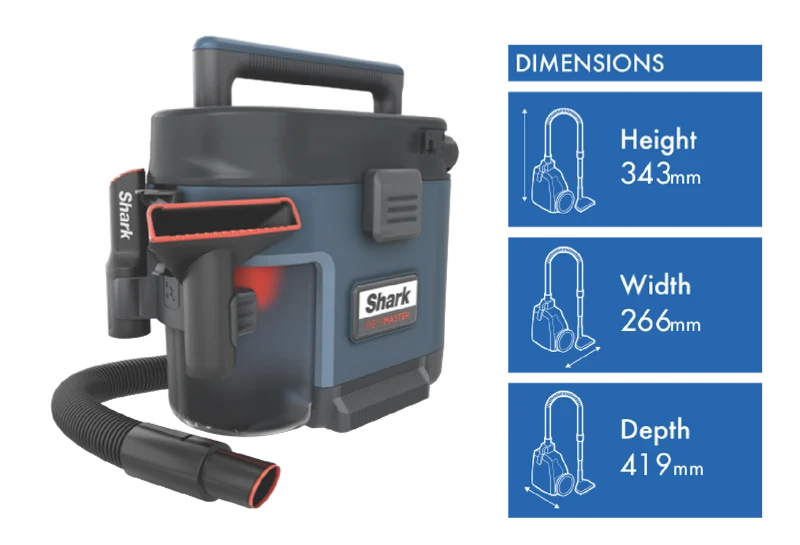 Shark MessMaster Portable Wet/Dry Vacuum