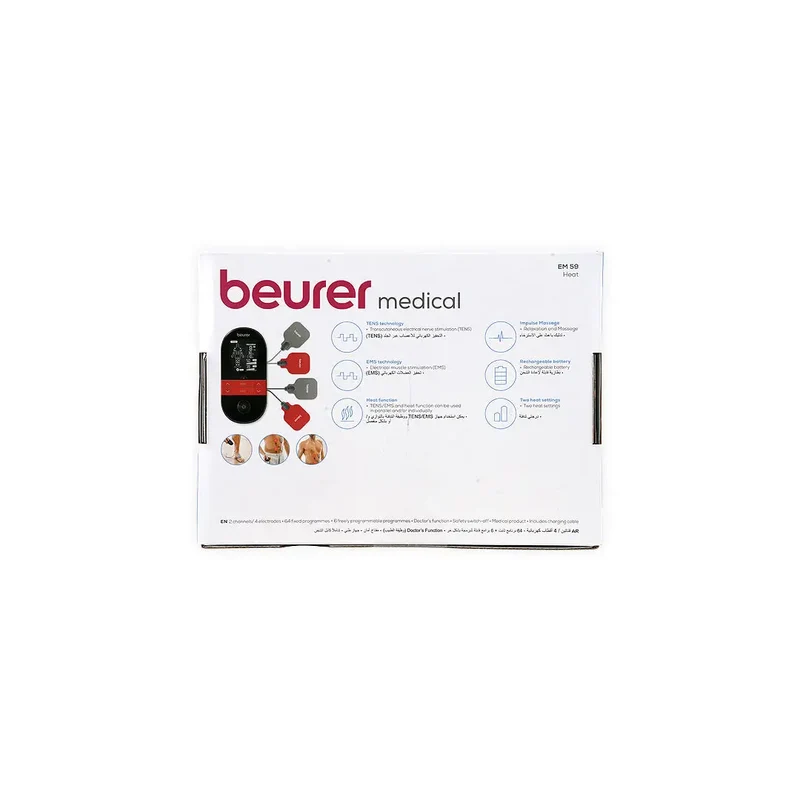 Beurer Electrostimulation Unit 4in1 TENS/EMS & Heat-EM59