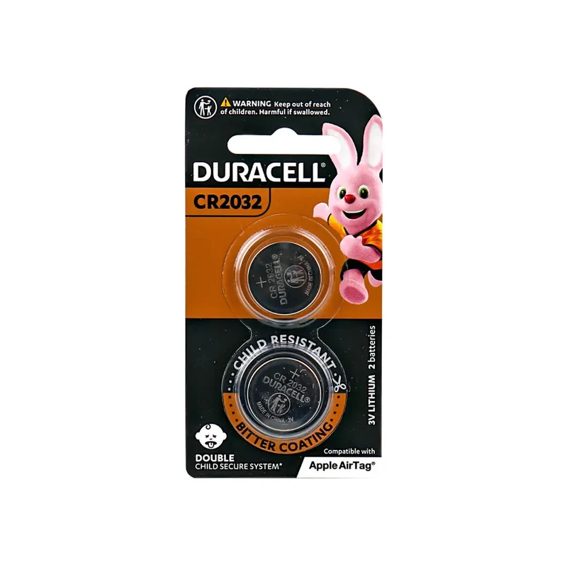 Duracell Lithium Coin Battery 2pcs-CR2032