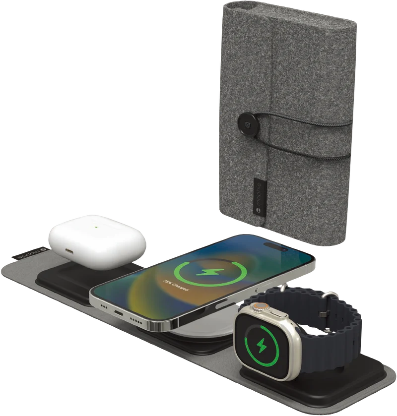 Mophie 3 in 1 MagSafe Travel Charger & Travel Case