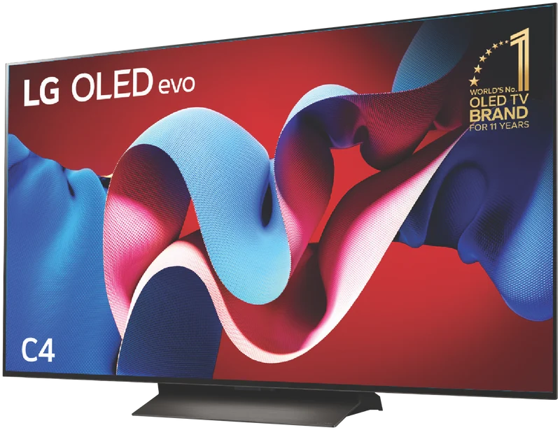 LG 55" OLED EVO C4 4K Smart TV 24