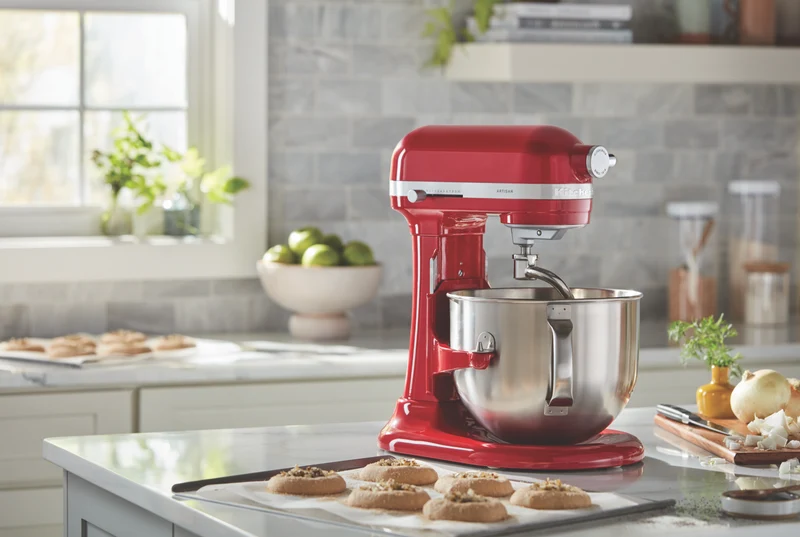 KitchenAid 6.6L Bowl Lift Stand Mixer Empire Red