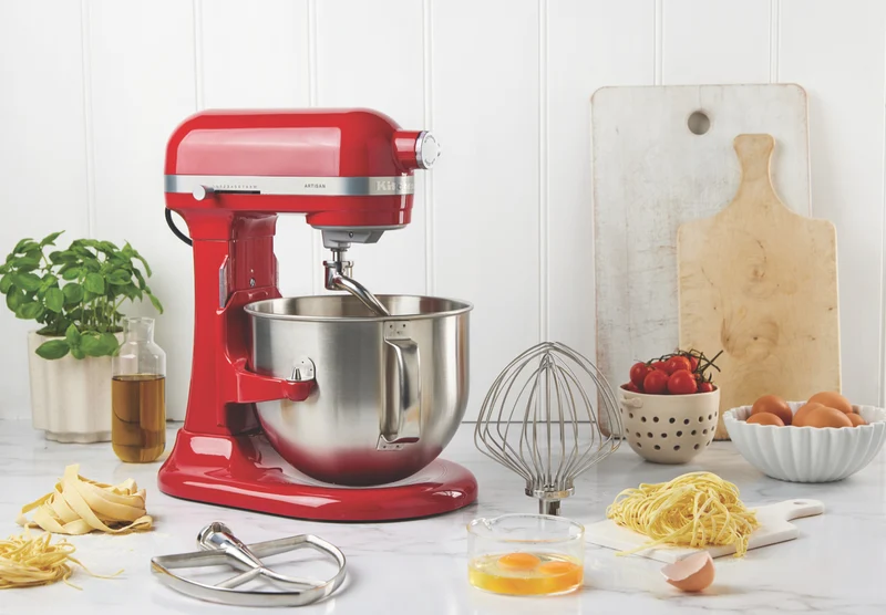 KitchenAid 6.6L Bowl Lift Stand Mixer Empire Red