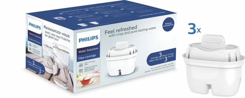 Philips 3 x Micro X-Clean Filters Hanging Packaging