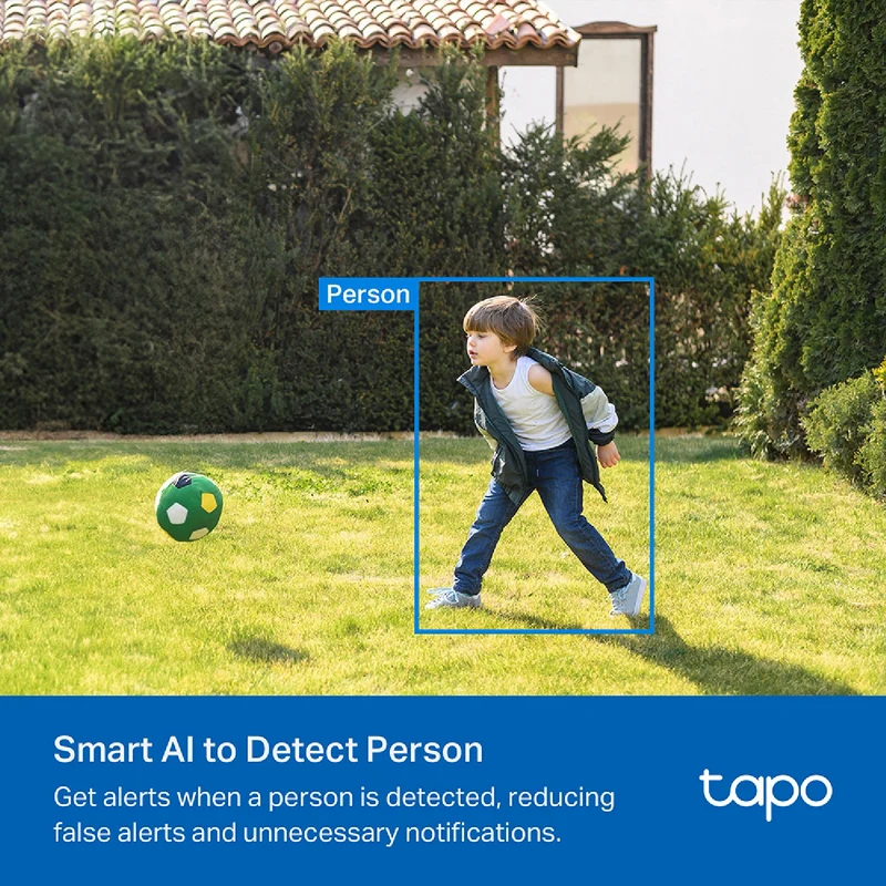 TP-LINK 2K 3MP Smart Wire-Free Security Camera