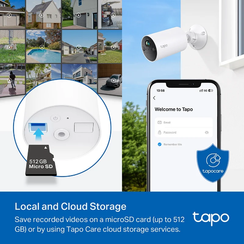 TP-LINK 2K 3MP Smart Wire-Free Security Camera