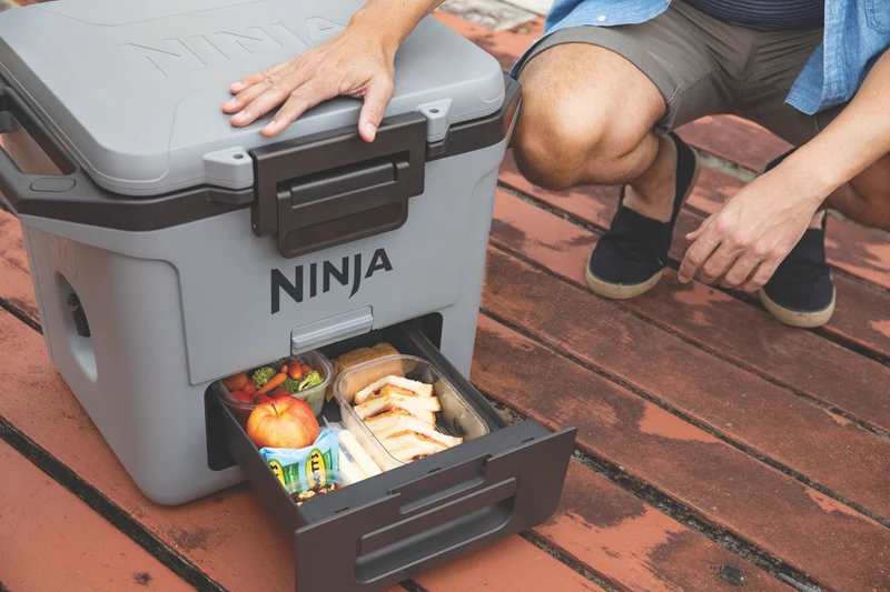 Ninja FrostVault 28L Hard Cooler with Dry Zone - Slate Grey