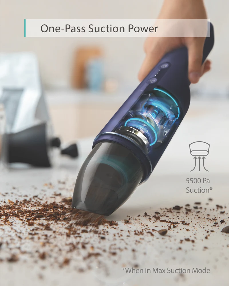 eufy Pure Air Handheld Vacuum Blue