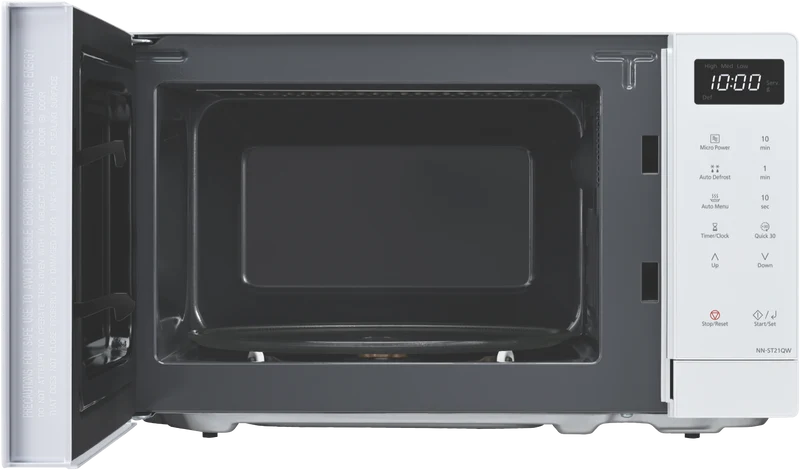 Panasonic 20L 800W Compact Microwave White
