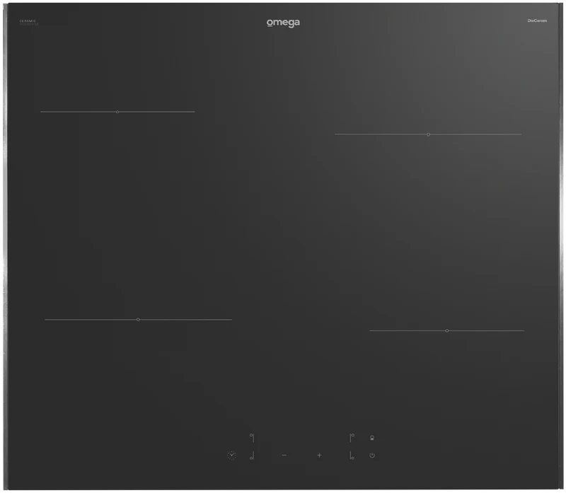 Omega 60cm Ceramic Cooktop, Touch Controls