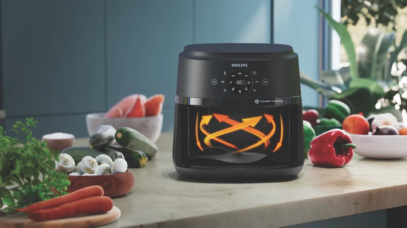 Philips 2000 Series 6.2 Litre XL Airfryer Black