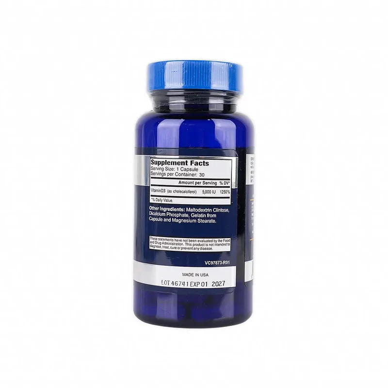 Infinity Vitamin D3 5000 Iu 30Capsules