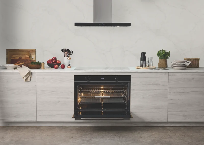 Technika 90cm 10 Function Electric Oven with Air Fry, Dark Stainless