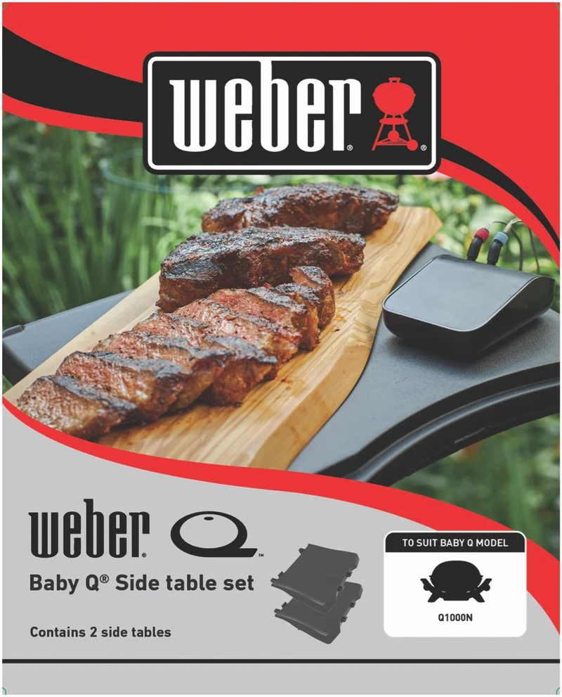 Weber Baby Q Side Table Set