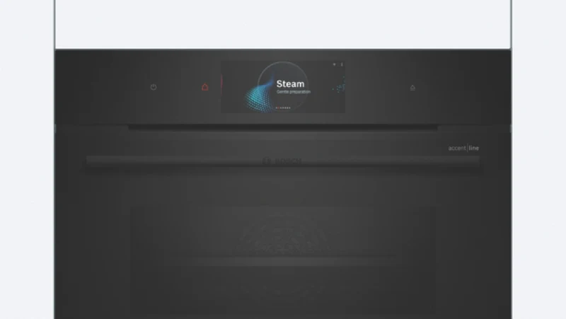Bosch Series 8 Accentline 45cm Compact Steam Oven