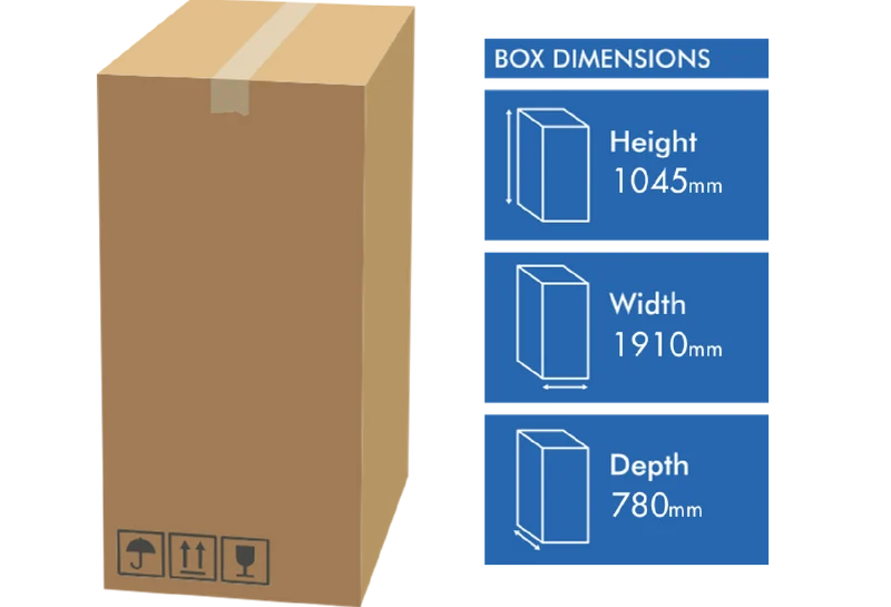 CHiQ 700L Hybrid Chest Freezer