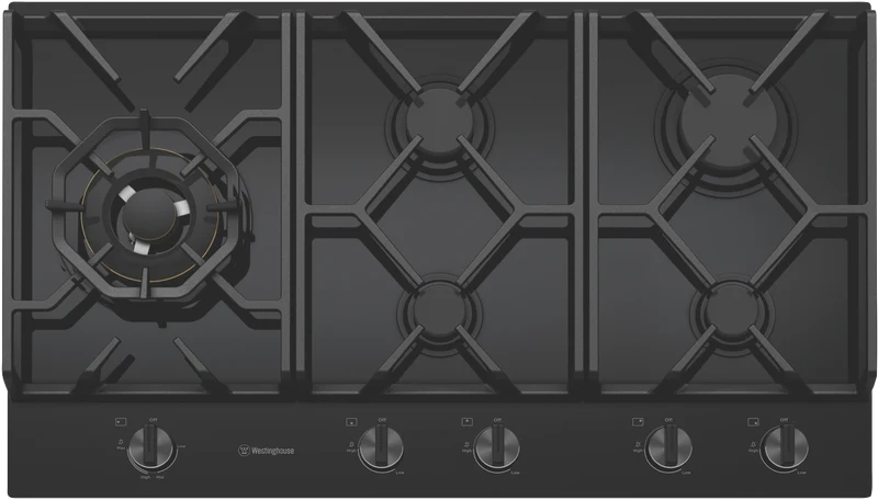 Westinghouse 90cm Gas on Glass Cooktop