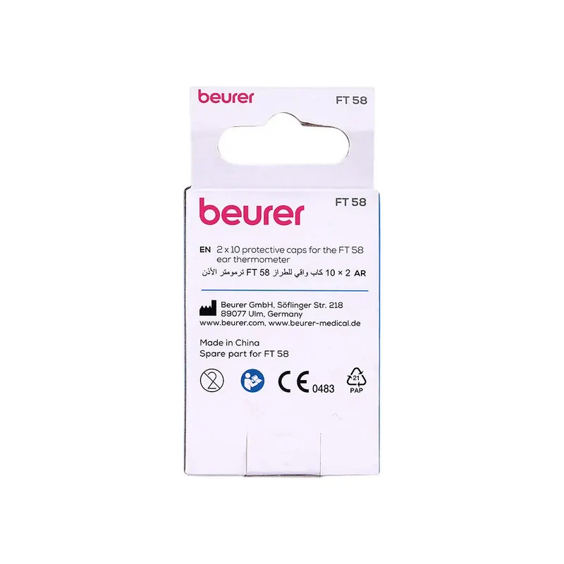 Beurer Ear Thermometer Cover Caps 20pcs-FT58