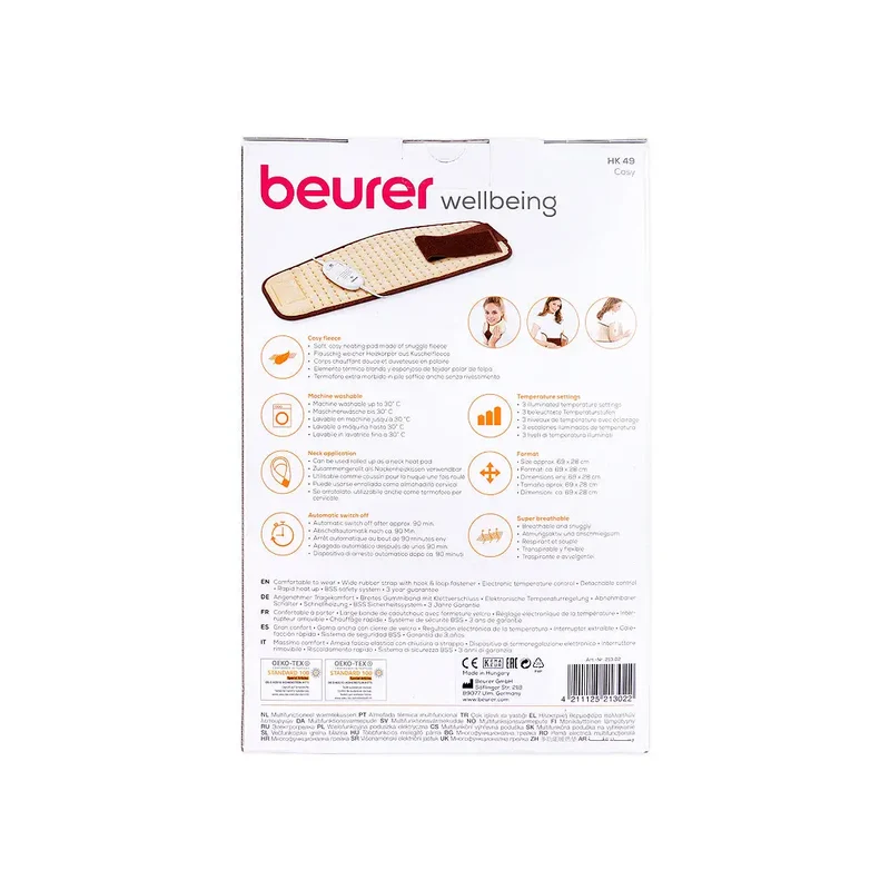 Beurer Heating Pad Abdominal & Back-HK49